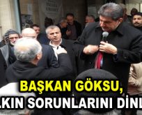 Başkan Göksu, halk meclisinde vatandaşlar buluştu