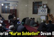 Esenler Belediyesi Kültür İşleri Müdürlüğü’nün düzenlediği “Kur’an Sohbetleri” devam ediyor. İlahiyatçı-Yazar