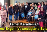 Küçükçekmece Belediye Başkanı Temel  Karadeniz, 7-14 Ocak Beyaz Baston Görme