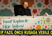 Esenler Belediyesi Fikir Atölyesi”nde konuşan Yusuf Kaplan, toplumların harekete geçmeleri