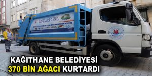 KAĞITHANE BELEDİYESİ 370 BİN AĞACI KURTARDI