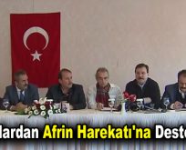 Sanatçılardan Afrin Harekatı’na destek geldi