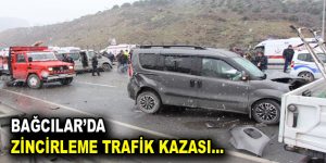 Bağcılar’da zincirleme trafik kazası!