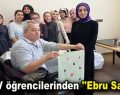 ESEV öğrencilerinden ”Ebru Sanatı”