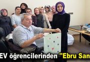 Darülaceze sakinleri, ESEV öğrencileri ile birlikte “Sanat Her Yerde” projesi