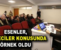 ESENLER, MÜLTECİLER KONUSUNDA ÖRNEK OLDU