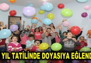 Esenlerli öğrenciler, tatili şenlik havasında geçirdiler. Binlerce öğrenci, 7 günde