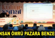 Esenler Belediyesi’nin düzenlediği “Yunus Divanı”nda konuşan Mustafa Tatçı, Yunus Emre’nin