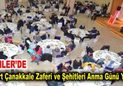 18 Mart Çanakkale Zaferi ve Şehitleri Anma Günü Yemeği 18