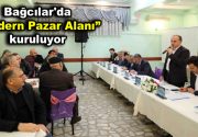 Pazartesi ve Çarşamba pazarları kapalı alana taşınıyor Bağcılar Fevzi Çakmak