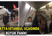 MALATYA-İSTANBUL UÇAĞINDA BÜYÜK PANİK YAŞANDI Yeni Malatya spor Yöneticileri ve