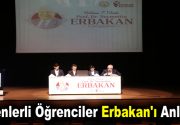 “Dava Adamı” Necmettin Erbakan’ı Esenlerli öğrenciler anlattı. Eski başbakan Prof.