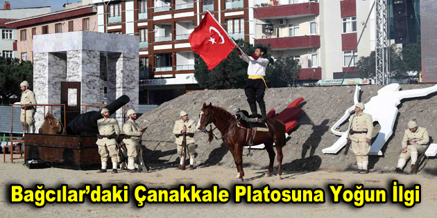Bağcılar’daki Çanakkale Platosu yoğun ilgi