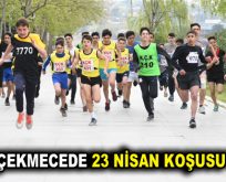 KÜÇÜKÇEKMECEDE 23 NİSAN KOŞUSU YAPILDI