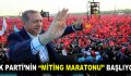 Cumhurbaşkanı Erdoğan’ın “miting” maratonu başlıyor