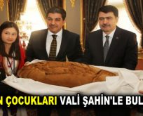 BARIŞIN ÇOCUKLARI VALİ ŞAHİN’LE BULUŞUYOR