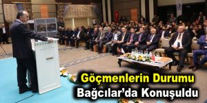 Göçmenlerin durumu Bağcılar’da konuşuldu