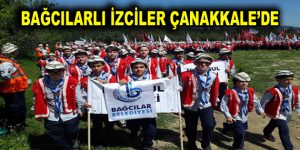 Bağcılarlı izciler Çanakkale Şehitlerini ziyaret etti