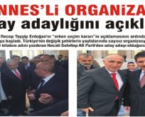 Guinnes’li Organizatör, aday adaylığını açıkladı
