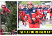 ESENLER’DE DEPREM TATBİKATI Esenler’de Yıldız Teknik Üniversitesi’nde 4 bin öğrenci
