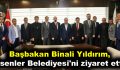 Başbakan Binali Yıldırım, Esenler Belediyesi’ni ziyaret etti