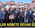 Esenler nöbete devam ediyor