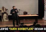 Esenler’de “Tarih Sohbetleri” programında konuşan Yazar İbrahim Hakkı Gündoğdu, “Osmanlı