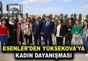  “Esenler’den Yüksekova’ya Kadın Dayanışması” programı ile Hakkari Yüksekovalı 96 kadın,