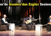 Yazar ve Türk Halk Müziği Sanatçısı Bayram Bilge Tokel ve