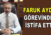 FARUK AYDIN GÖREVİNDEN İSTİFA ETTİ Esenler Belediyesi Başkan Yardımcısı Faruk