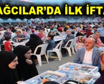 Bağcılar’daki ilk iftarda hüzün ve sevinç bir arada yaşandı