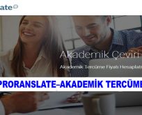 PRORANSLATE–AKADEMİK TERCÜME HİZMETİ