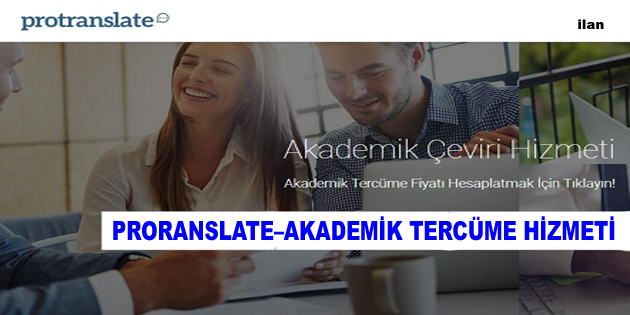 PRORANSLATE–AKADEMİK TERCÜME HİZMETİ