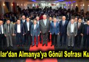 Almanya’daki gönül sofrasından dünyaya barış mesajı verdiler Almanya’da Bağcılar Belediyesi’nin