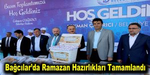 Bağcılar’da Ramazan hazırlıkları tamamlandı