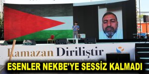 ESENLER NEKBE’YE SESSİZ KALMADI