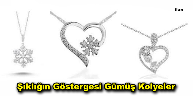 Şıklığın Göstergesi Gümüş Kolyeler