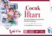 Esenler’de ilk iftar çocuklara… Esenler Belediyesi her yıl olduğu gibi
