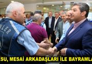 Göksu, belediye ve kaymakamlık personeli ile bayramlaştı Esenler Belediye Başkanı