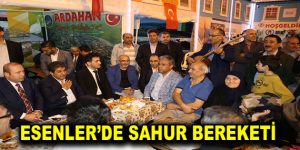 Esenler’de sahur bereketi