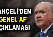 Bahçeli’den ”Genel Af” açıklaması MHP Genel Başkanı Devlet Bahçeli’den ”Genel