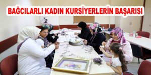 Bağcılarlı kadın kursiyerler çeyiz siparişlerini yetiştiremiyor