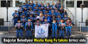 Bağcılar Belediyesi Wushu Kung Fu takımı birinci oldu