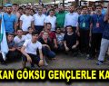 BAŞKAN GÖKSU GENÇLERLE KAMPTA