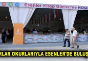 YAZARLAR OKURLARIYLA ESENLER’DE BULUŞUYOR Esenler Dörtyol Meydanı’nda düzenlenen “Kitap Aşkına