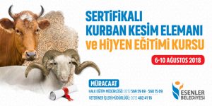 Esenler’de sertifikalı eller kurban kesecek