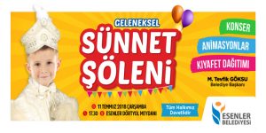 ESENLE’DE 1.000 ÇOCUKLA SÜNNET ŞÖLENİ