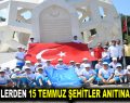 Küçükçekmeceli öğrenciler, 15 Temmuz Şehitler Anıtı’nı ziyaret ettiler