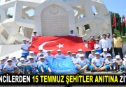 ÖĞRENCİLERDEN 15 TEMMUZ ŞEHİTLER ANITINA ZİYARET 15 Temmuz hain darbe