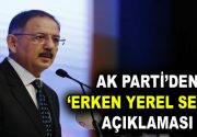 AK Parti’den ‘erken yerel seçim’ açıklaması AK Parti Genel Başkan